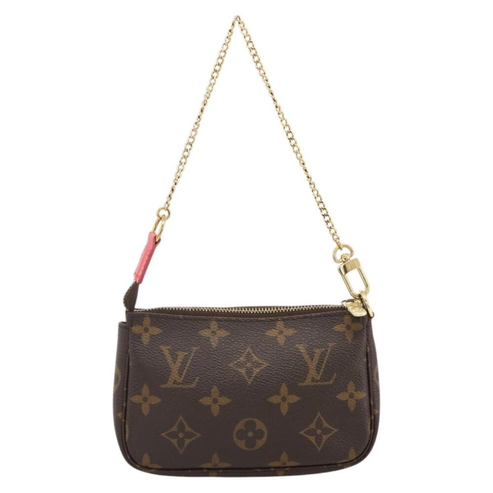 Louis Vuitton Monogram Vivienne Mini Pochette Accessoires Brown Accessory Pouch